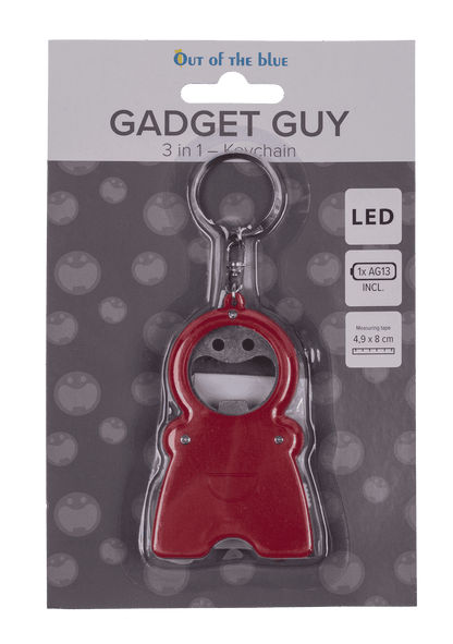 Metal keychain, Gadget Guy - 3 in 1,