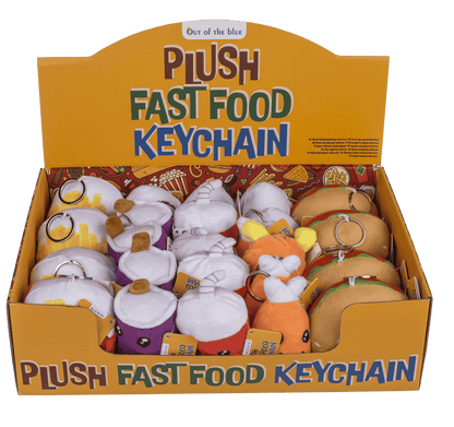 Metal keychain, Fast Food,