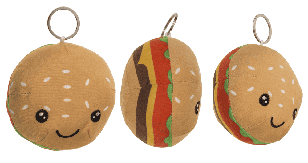 Metal keychain, Fast Food,