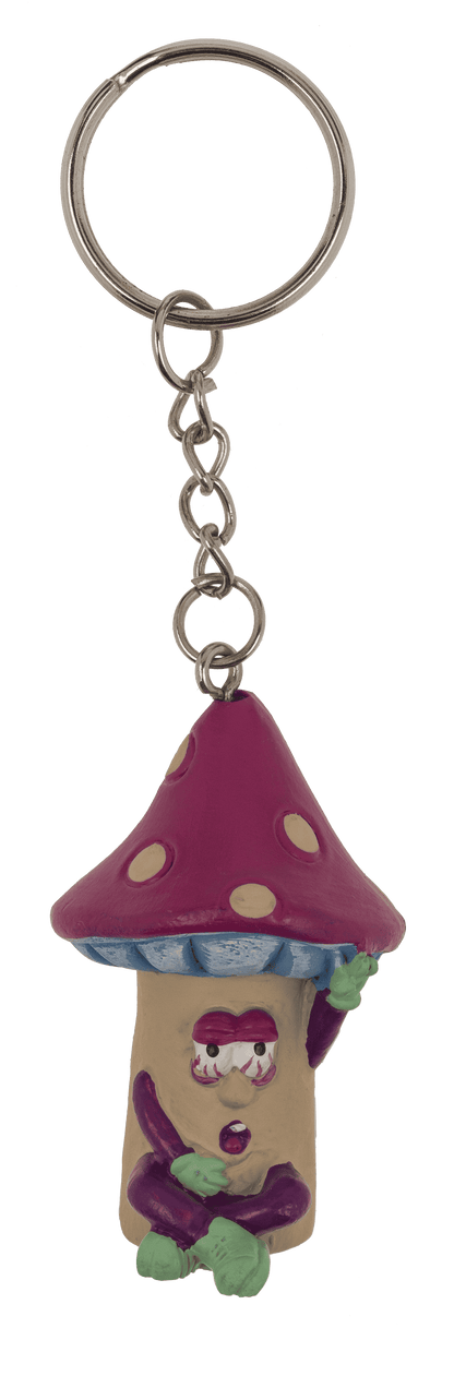 Metal keychain, Mushroom,