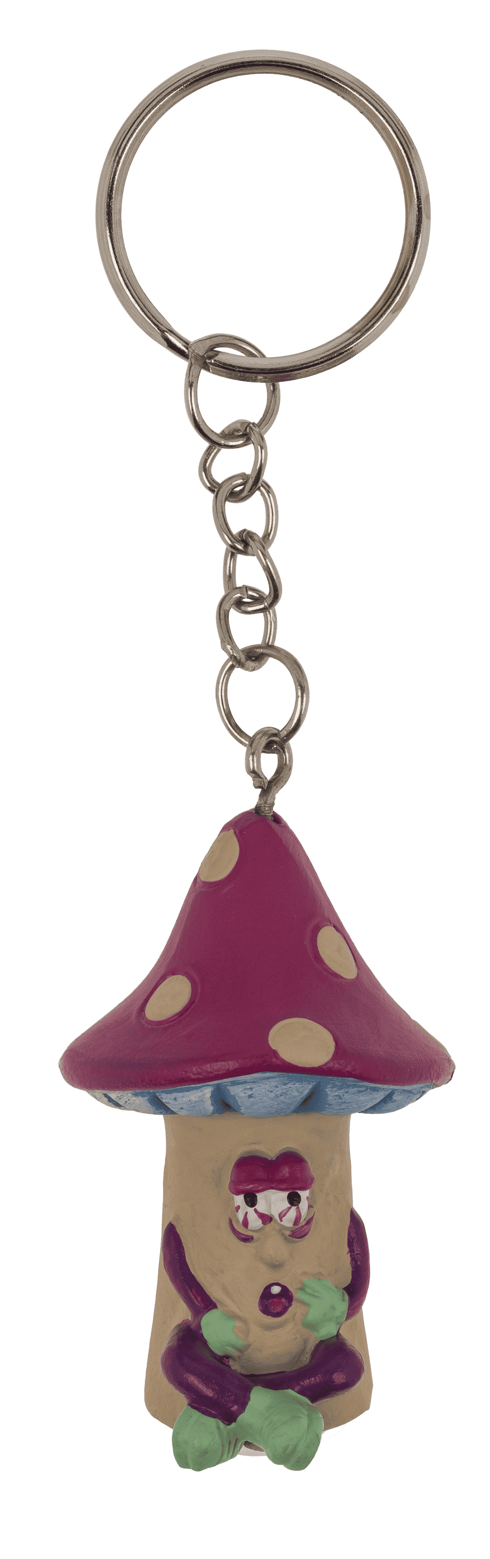 Metal keychain, Mushroom,