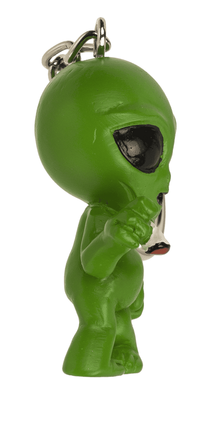 Metal key chain, Alien with Joint,