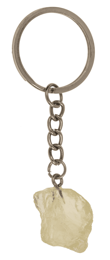 Metal keychain, Chakra Chystals,