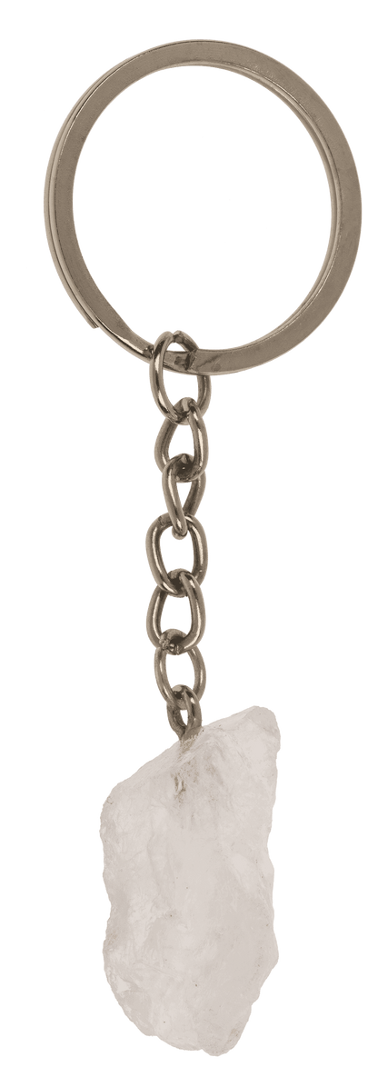 Metal keychain, Chakra Chystals,