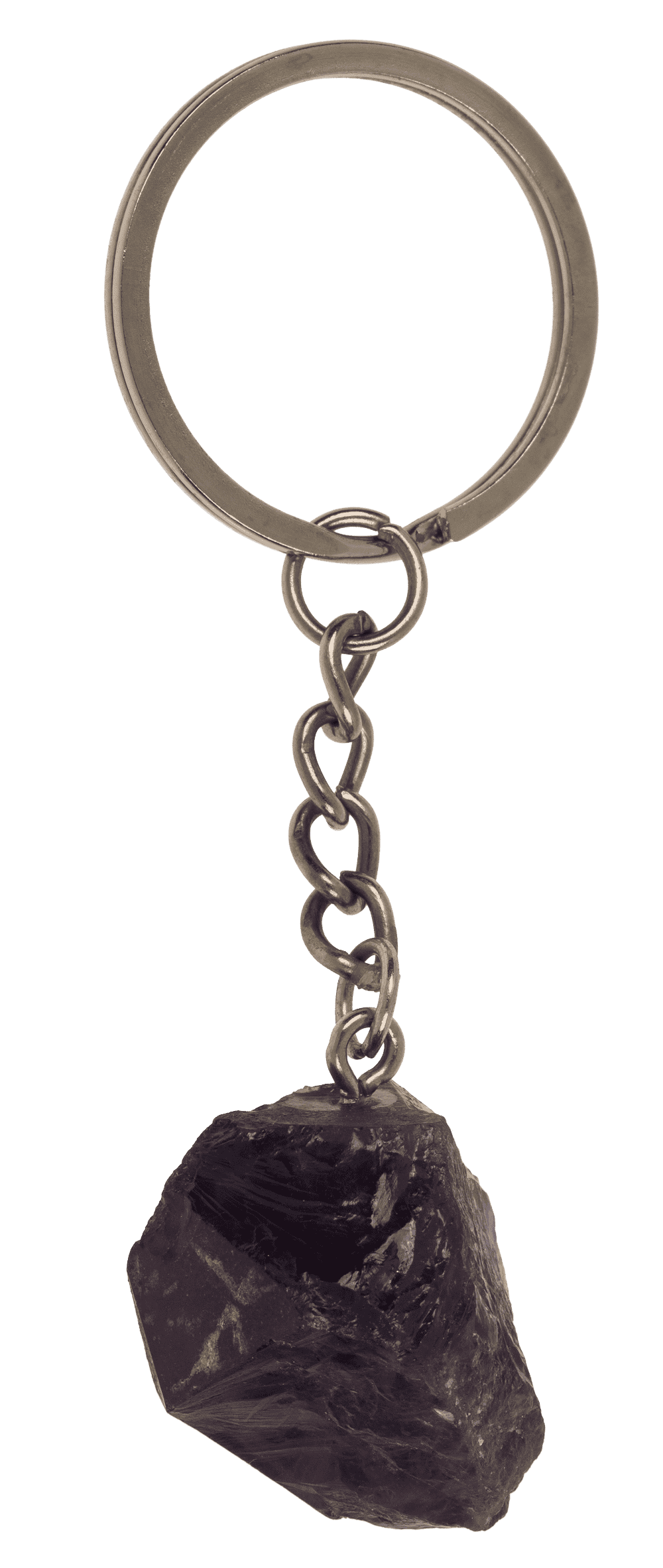 Metal keychain, Chakra Chystals,