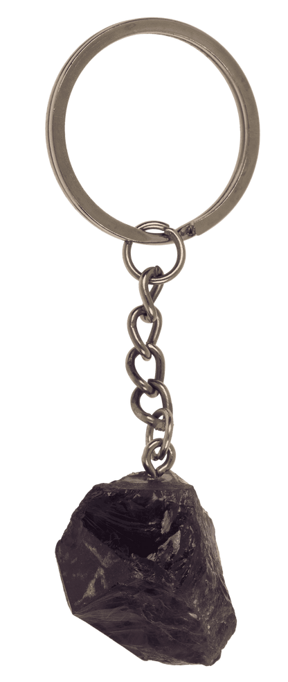 Metal keychain, Chakra Chystals,