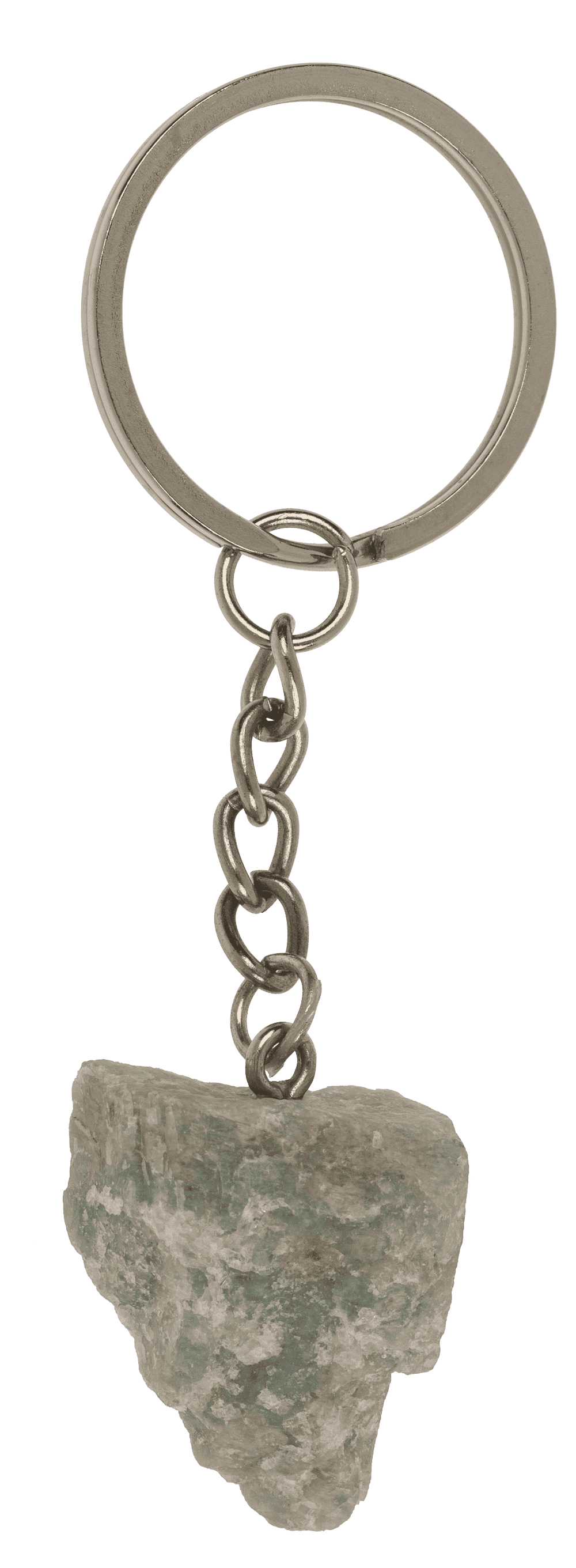 Metal keychain, Chakra Chystals,