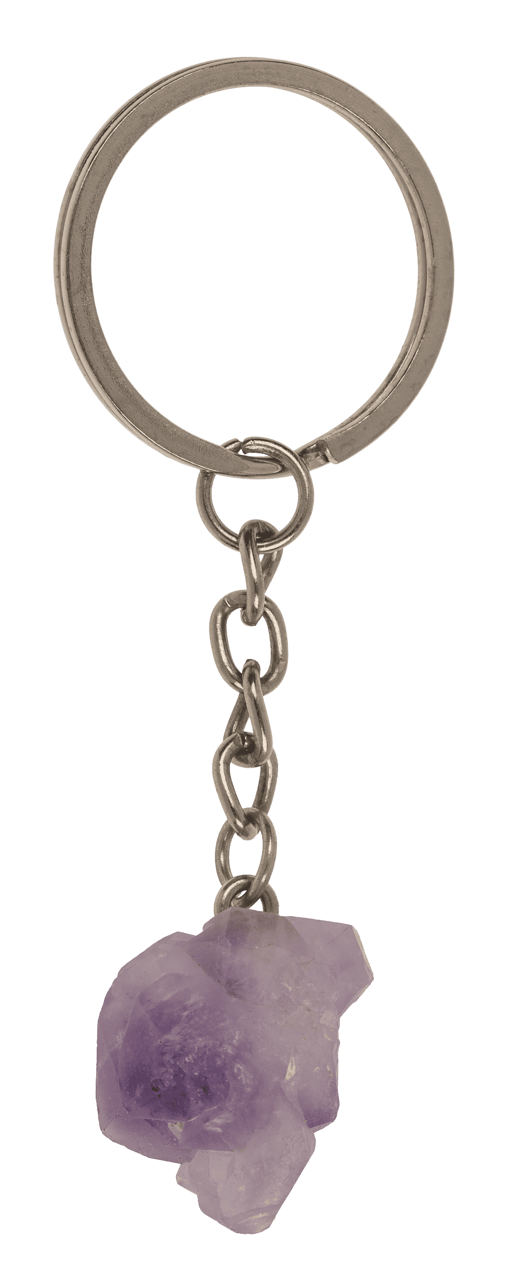 Metal keychain, Chakra Chystals,