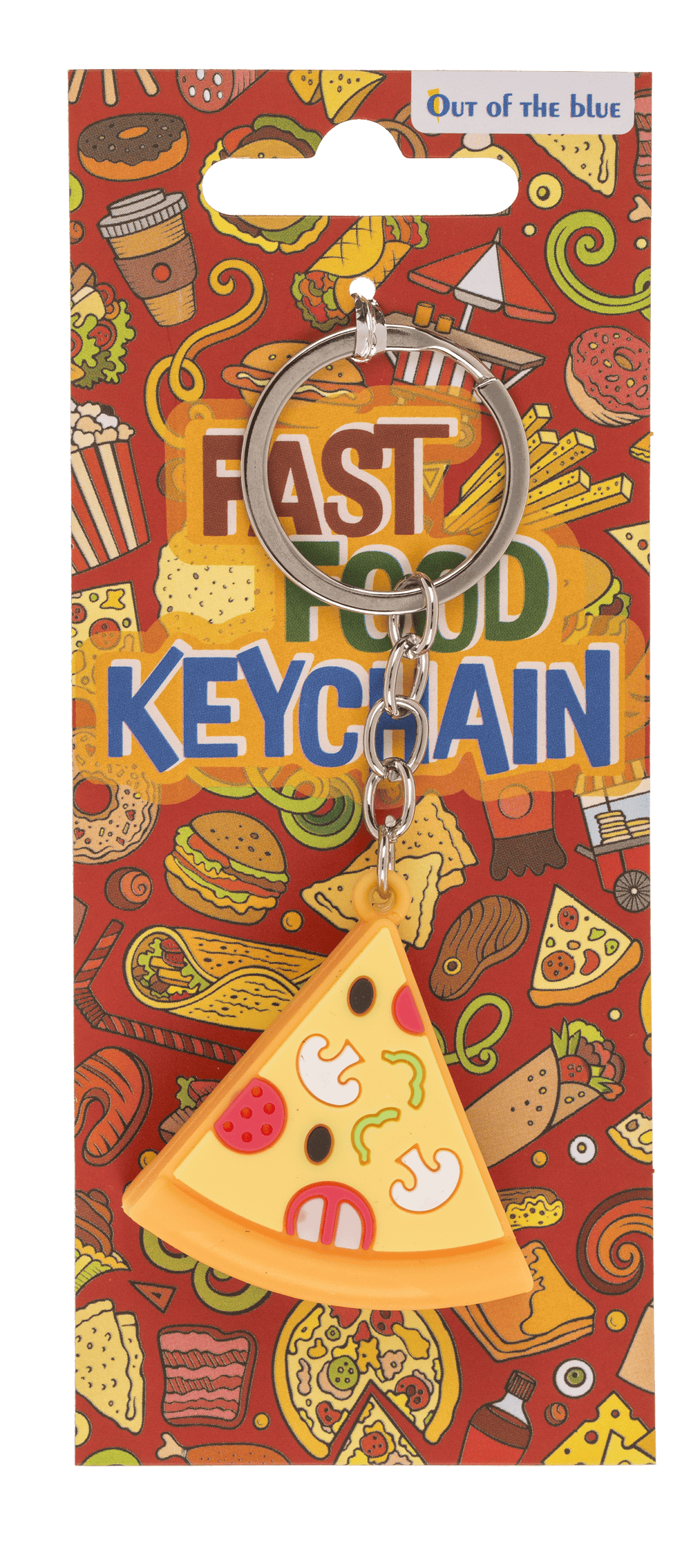Metal keychain, Fast Food,