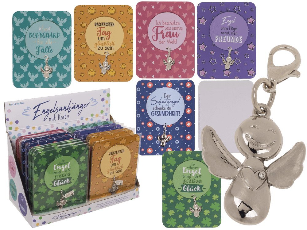 Angel charm, 2,3 x 2,5 x 0,7 cm,