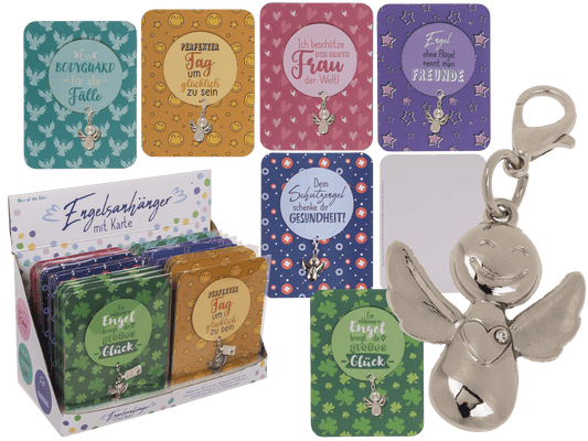 Angel charm, 2,3 x 2,5 x 0,7 cm,