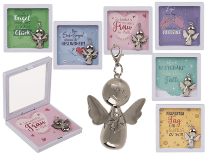 Angel Keychain, 3,6 x 4,5 x 0,7 cm,