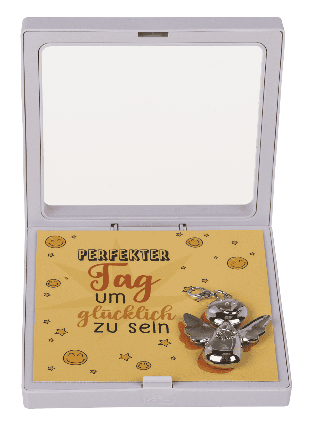 Angel Keychain, 3,6 x 4,5 x 0,7 cm,