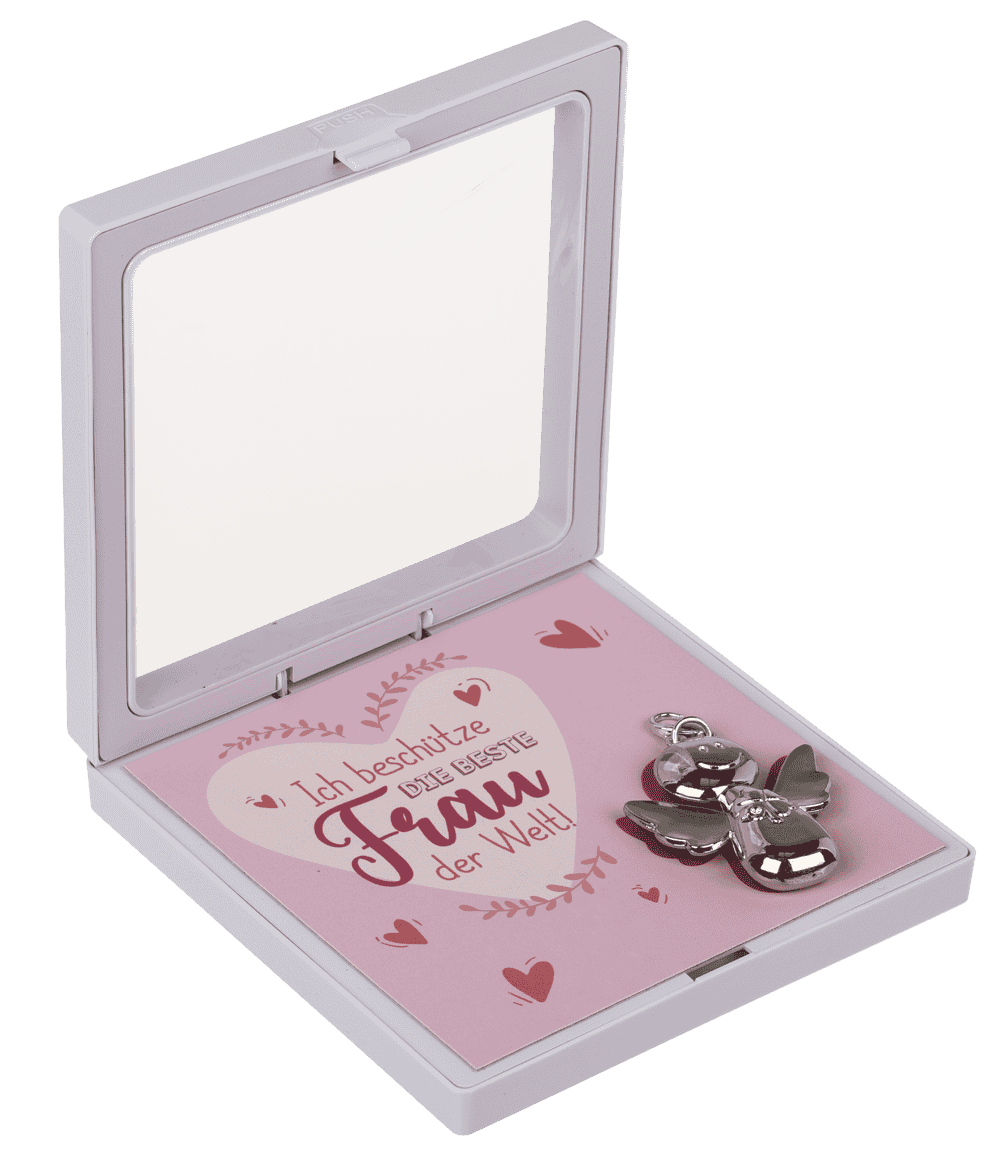 Angel Keychain, 3,6 x 4,5 x 0,7 cm,