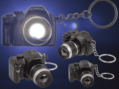 Metal keychain, Camera,