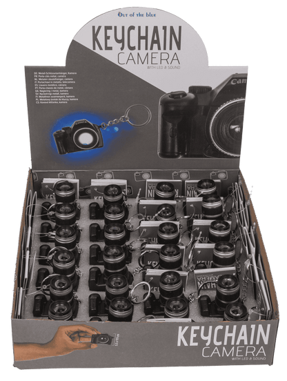 Metal keychain, Camera,