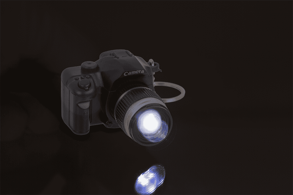 Metal keychain, Camera,