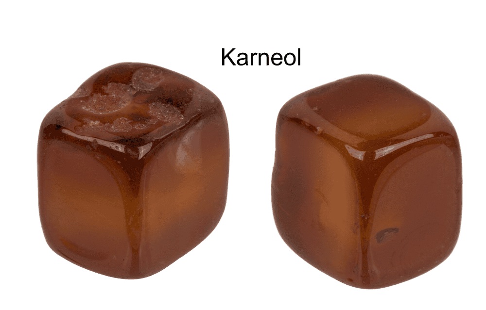 Chakra stones, set of 7 pcs in organza sachet,