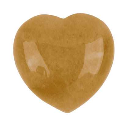 Gem stone, heart, 2,5 cm,