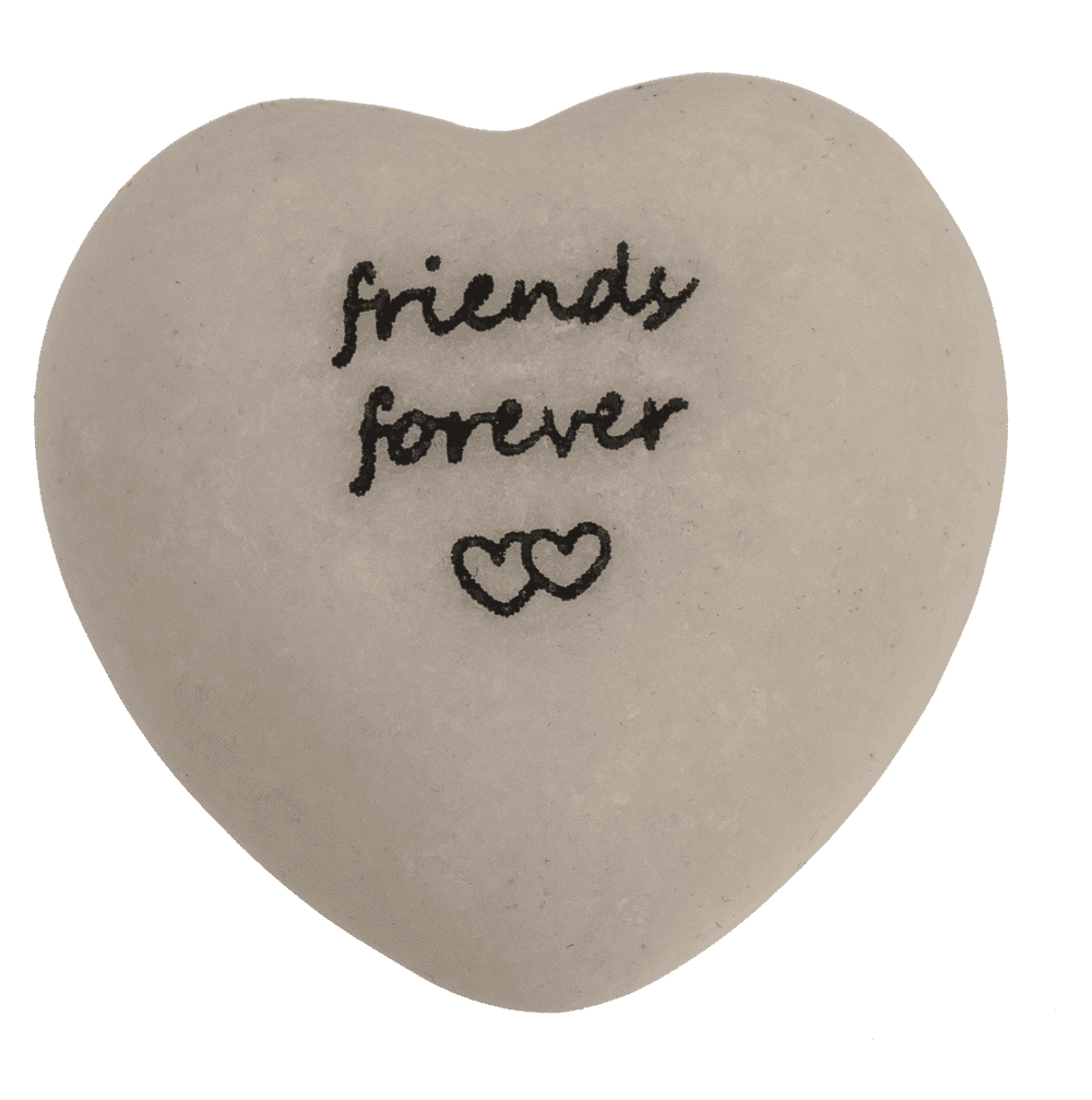 Loving Hearts, made of marble,