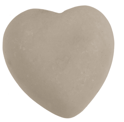 Loving Hearts, made of marble,