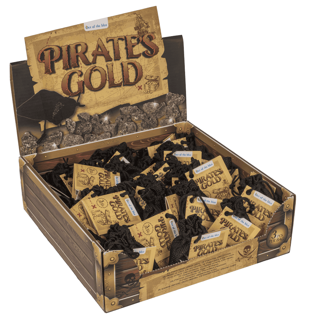 Pyrit stones, pirates gold,