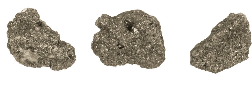 Pyrit stones, pirates gold,