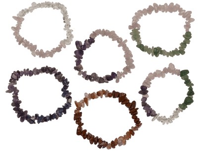 Multi-colour gemstone bracelet,