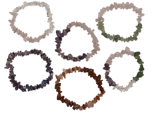 Multi-colour gemstone bracelet,