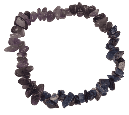 Multi-colour gemstone bracelet,