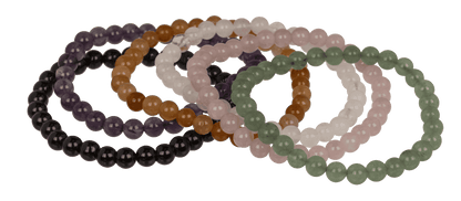 Pulsera de cuentas de piedras preciosas