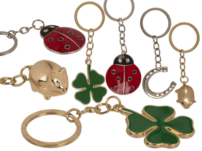 Metal keychain, Lucky Charms,