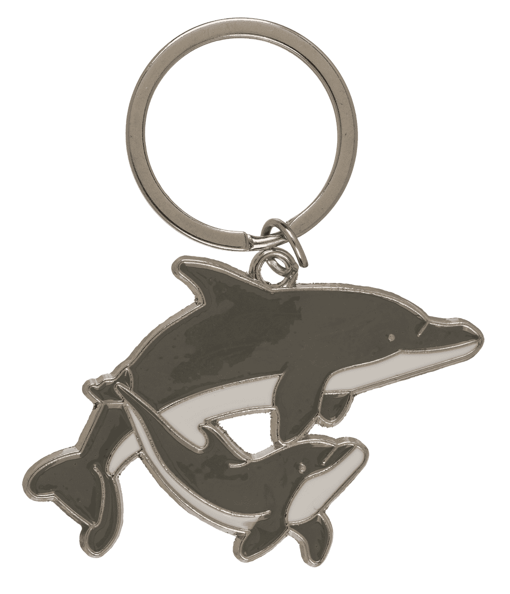 Metal keychain, Sea Life,