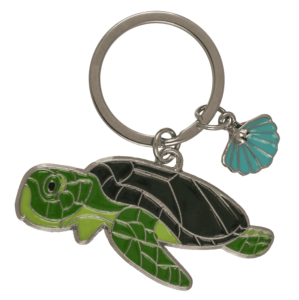 Metal keychain, Sea Life,