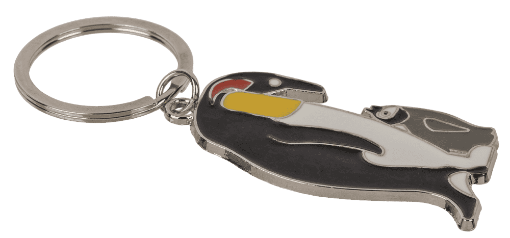 Metal keychain, Sea Life,