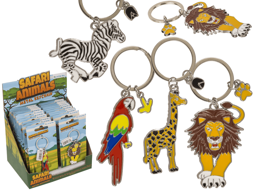 Metal keychain, Wild Life,
