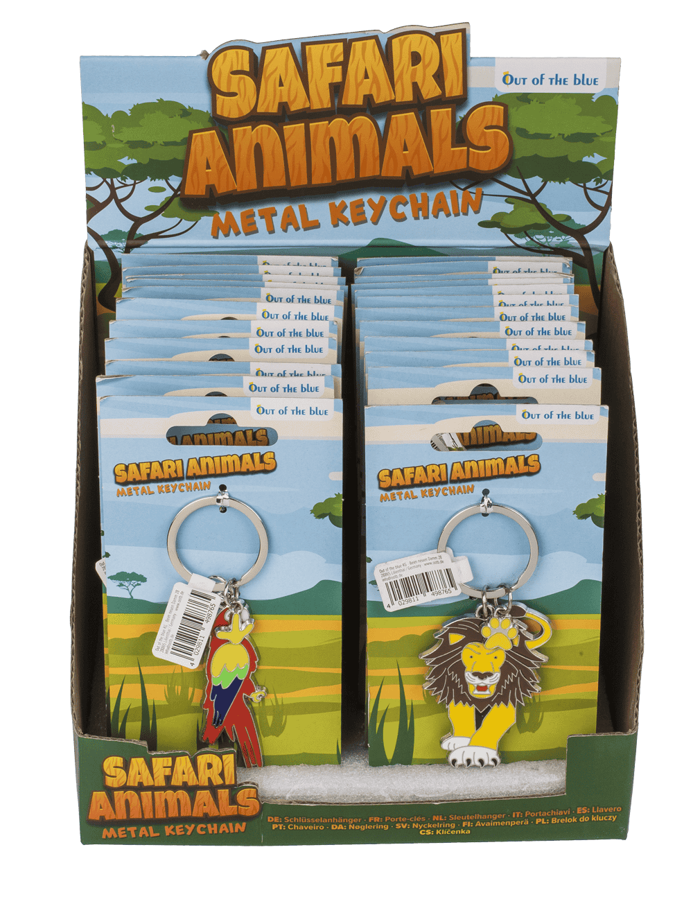 Metal keychain, Wild Life,