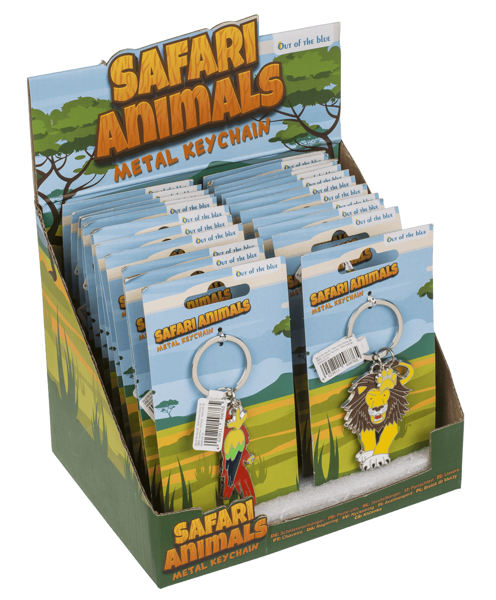 Metal keychain, Wild Life,