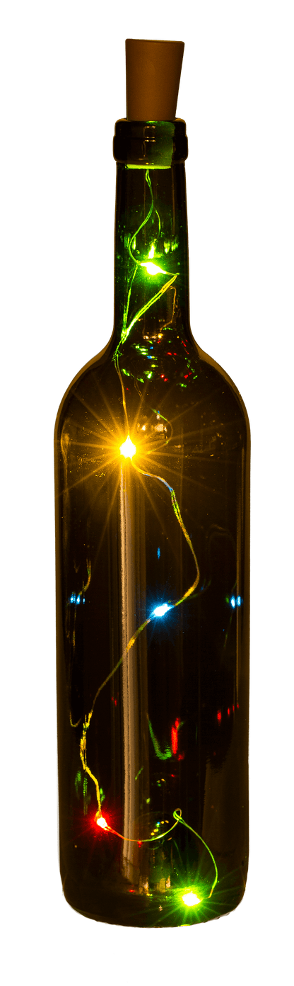 Bottle cap light with 5 multi-colour LED (incl.,