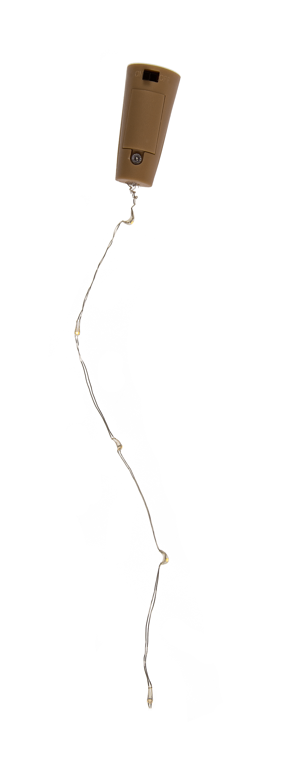 Bottle cap light with 5 warm white LED (including,