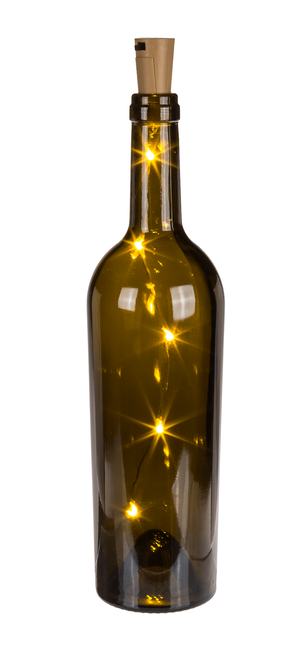 Bottle cap light with 5 warm white LED (including,