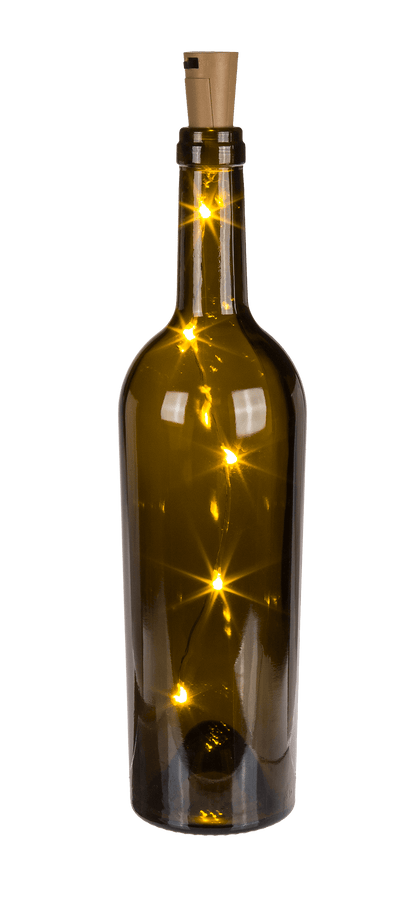 Bottle cap light with 5 warm white LED (including,