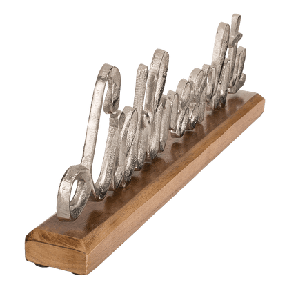 Silver-coloured wording, Lieblingsplatz