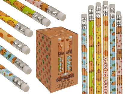 Pencil with Eraser, Capybara,