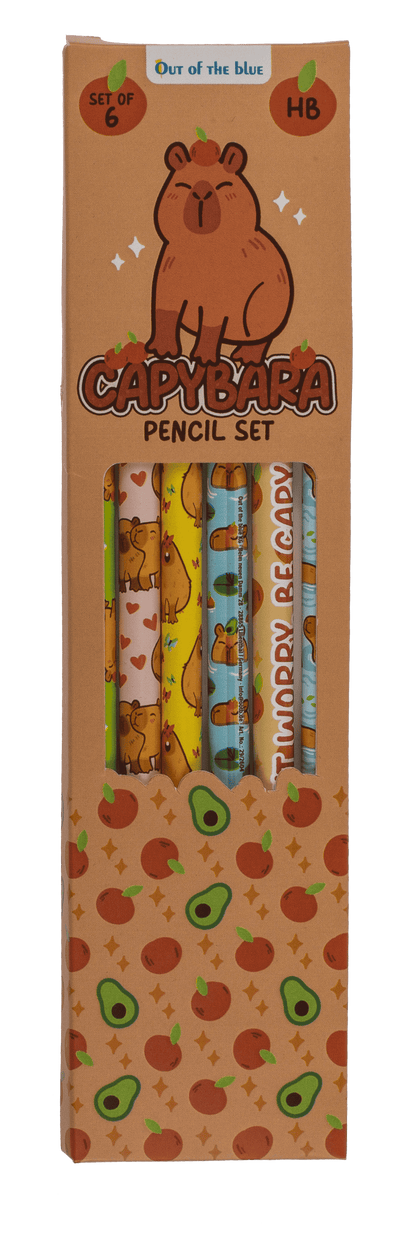 Lápiz con goma de borrar, Capibara
