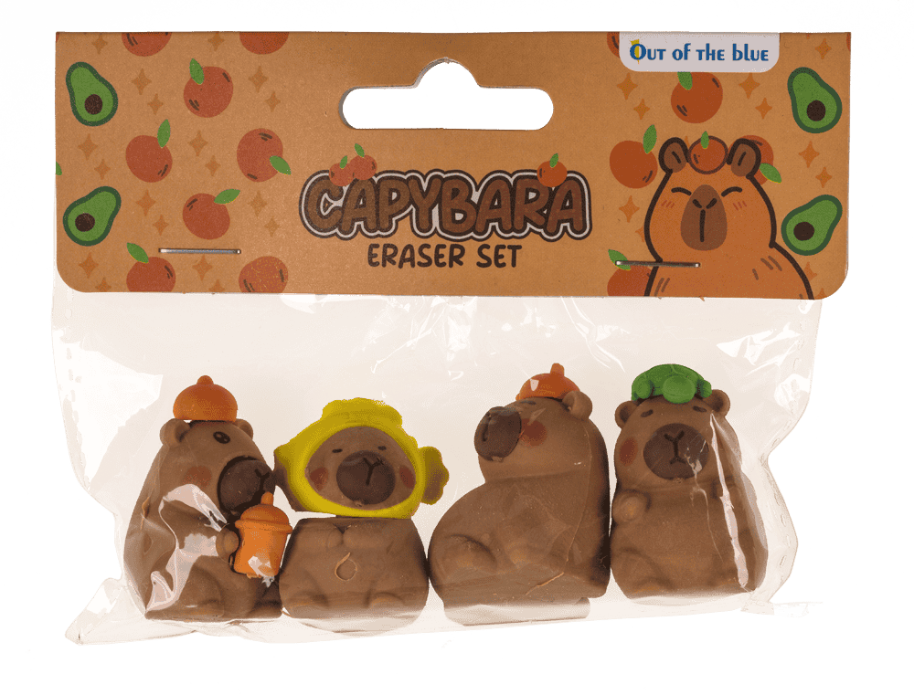 Radiergummi, Capybara, ca. 3,5 x 2 cm,