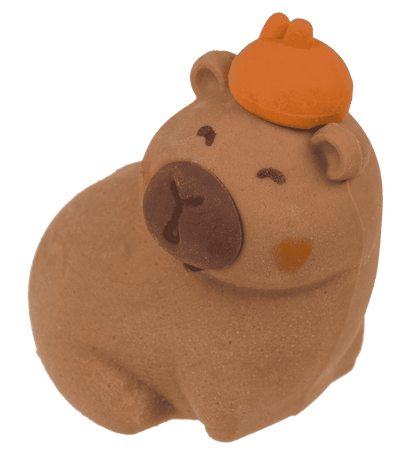 Radiergummi, Capybara, ca. 3,5 x 2 cm,