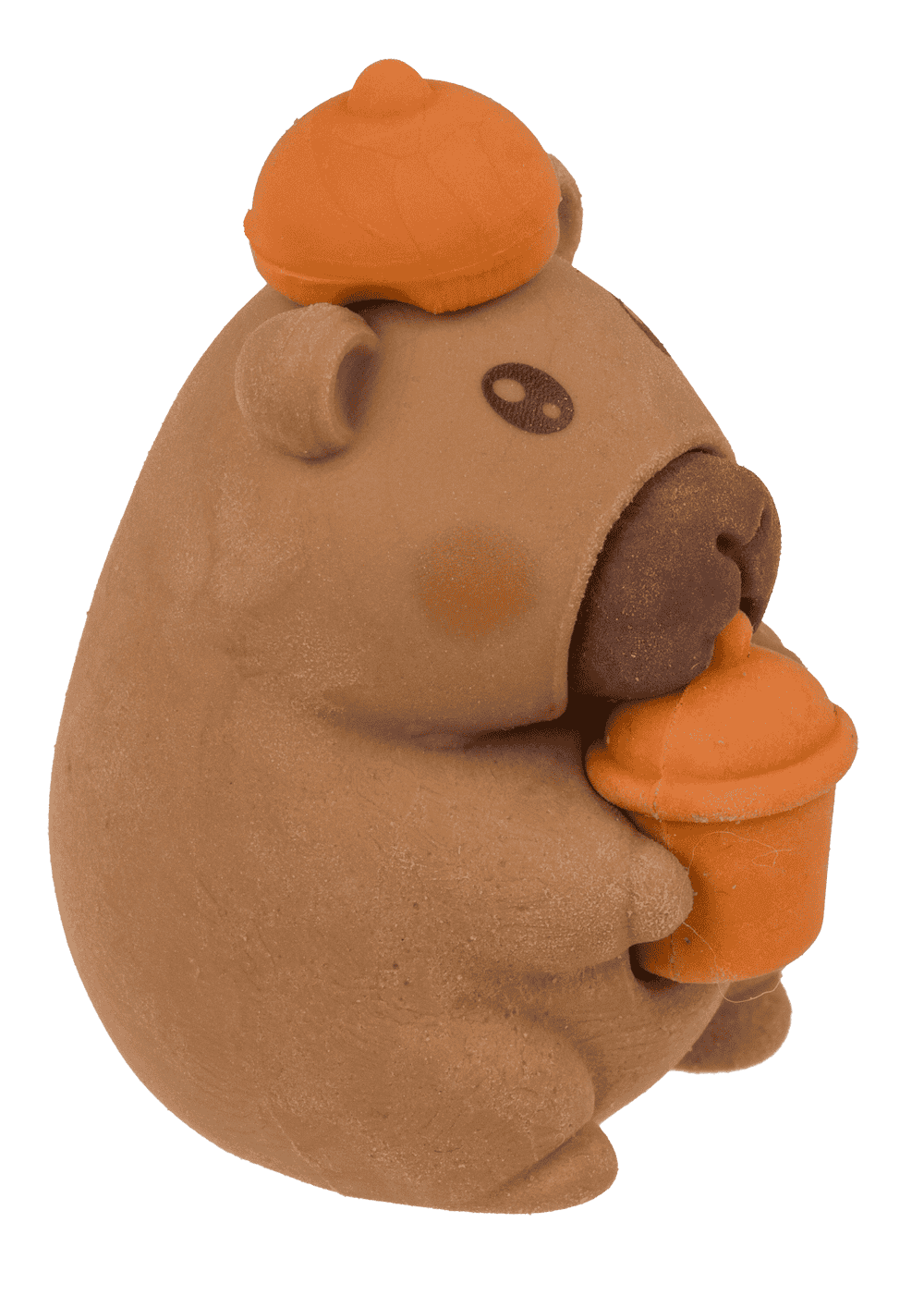 Radiergummi, Capybara, ca. 3,5 x 2 cm,