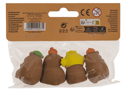 Radiergummi, Capybara, ca. 3,5 x 2 cm,