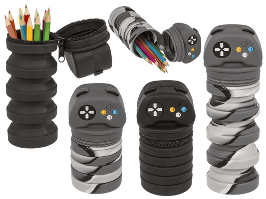 Gamer Pencil Case, Silicone,